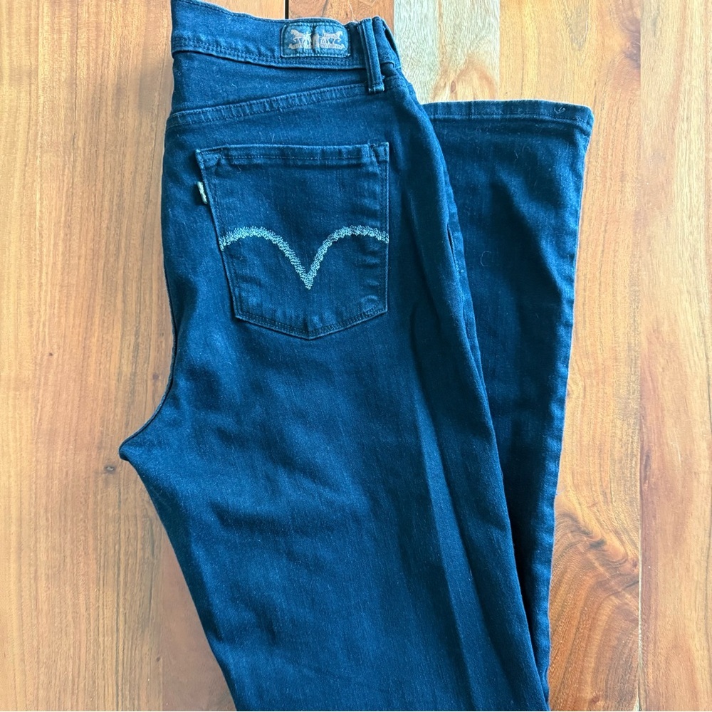 Levi's Midnight Blue Bootcut Denim Jeans